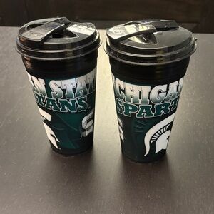 Michigan State Spartans Travel Mug Set - Bundle of 2